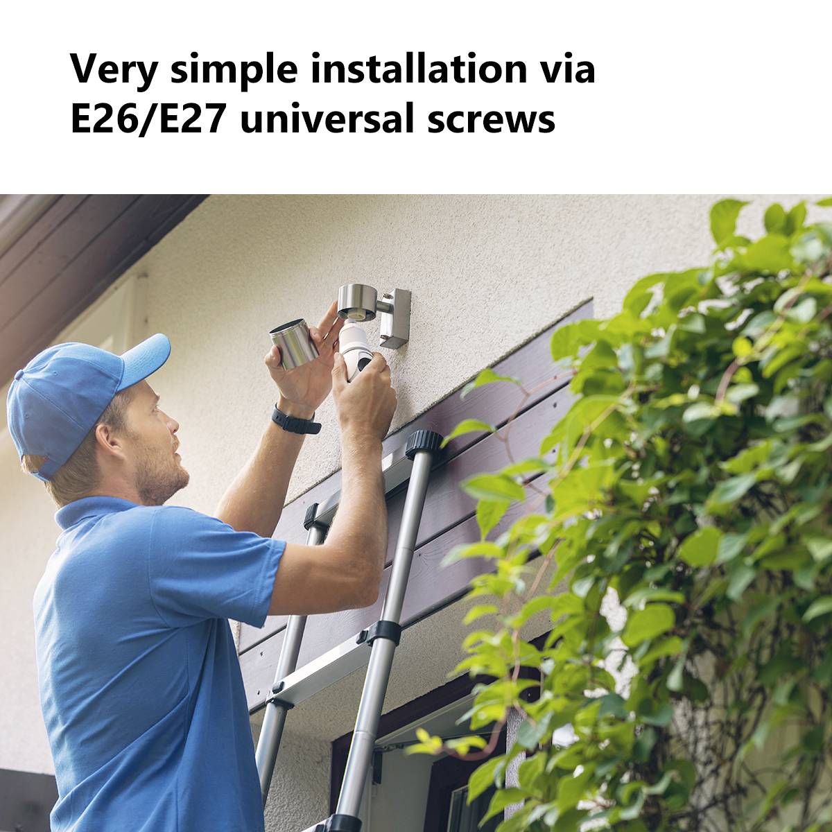 IMOU Bulb Cam 2K IPC-S6DP-3M0WEB-E27-WLAN IP Überwachungskamera 2304 x 1296 Pixel