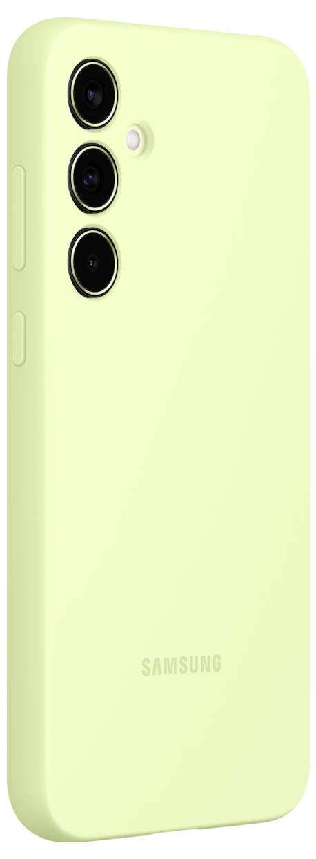 Samsung Silicone Case Backcover Galaxy A35 5G Limettengrün Stoßfest EF-PA356TMEGWW