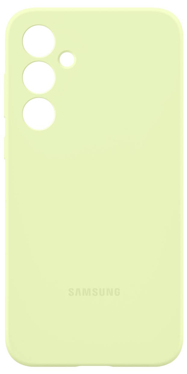 Samsung Silicone Case Backcover Galaxy A35 5G Limettengrün Stoßfest EF-PA356TMEGWW