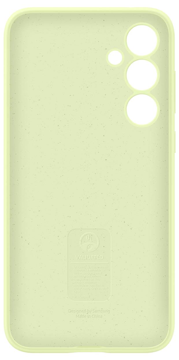 Samsung Silicone Case Backcover Galaxy A35 5G Limettengrün Stoßfest EF-PA356TMEGWW