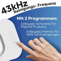 Profi-Care PC-USR 3120 Ultraschallreiniger Schmuck, Dentaler Bereich, Haushalt 400ml Profi-Care PC-USR 3120 Ultraschallreiniger Schmuck, Dentaler Bereich, Haushalt 400ml