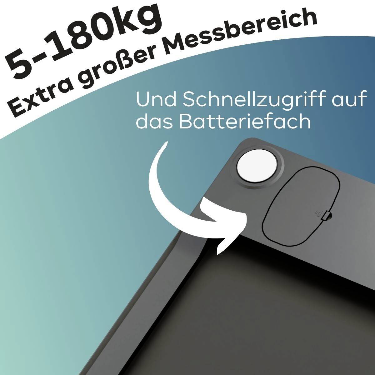 Profi-Care PC-PW 3122 Personenwaage digital Wägebereich (max.)=180kg Schwarz