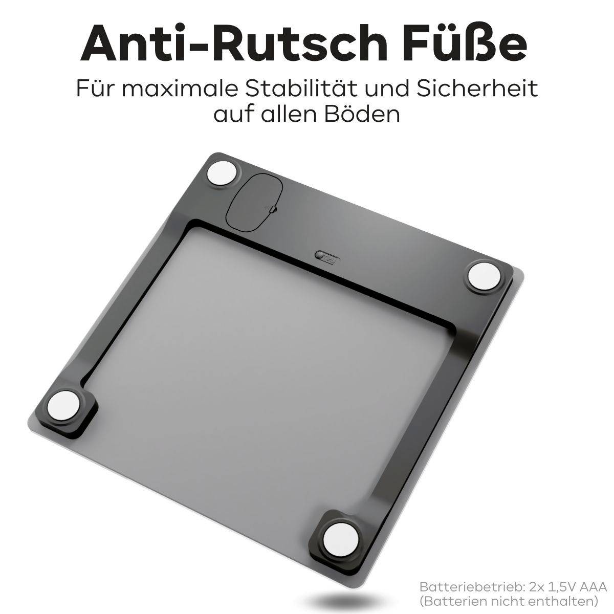 Profi-Care PC-PW 3122 Personenwaage digital Wägebereich (max.)=180kg Grau