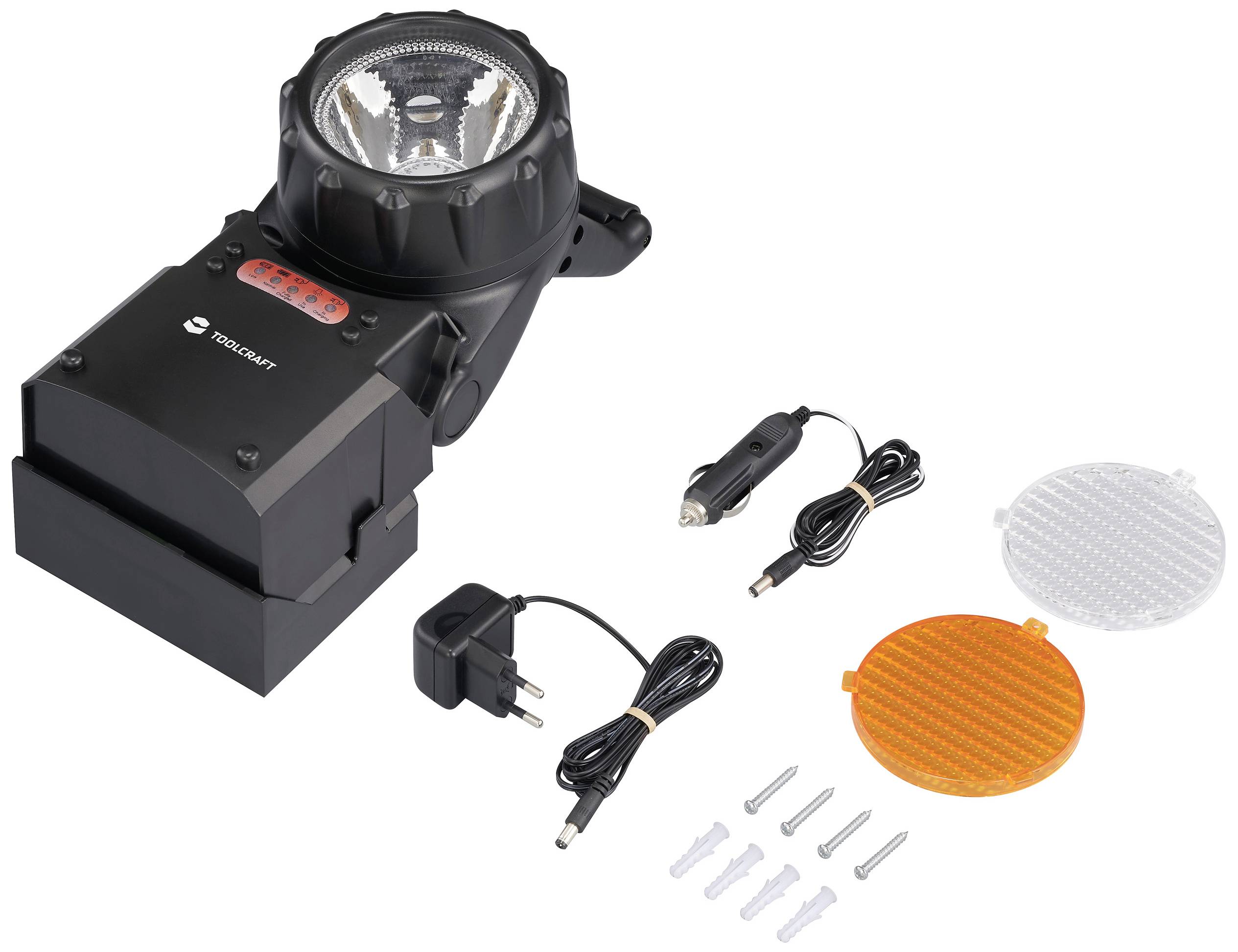 TOOLCRAFT SMD LED Akku-Handscheinwerfer 160lm TC-6406360