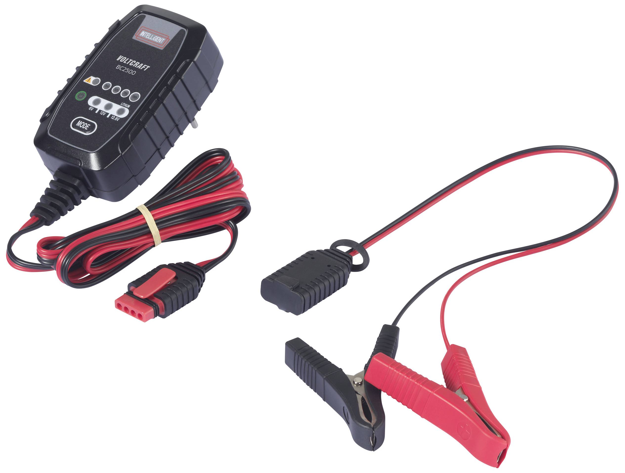 VOLTCRAFT BC2500 VC-16015905 Automatikladegerät 6 V, 12V 2.5A