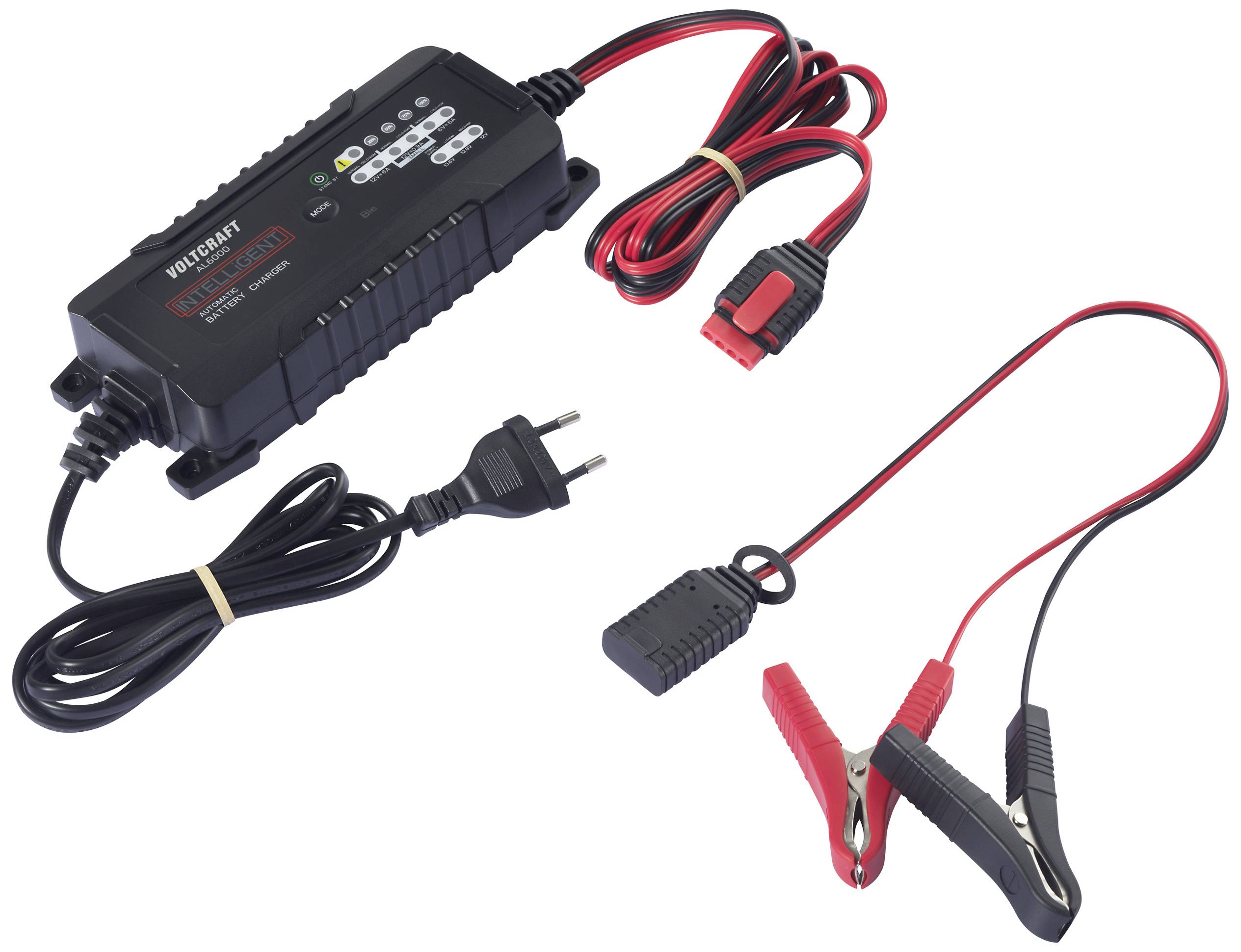VOLTCRAFT AL6000 VC-16015910 Automatikladegerät 6 V, 12V 6A