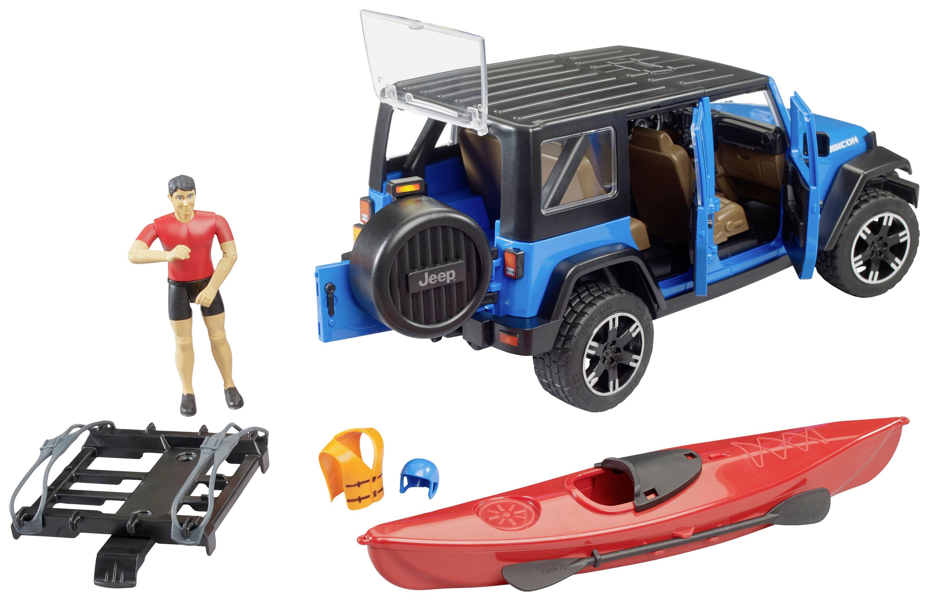 Bruder Jeep Wrangler Rubicon Unlimited Fertigmodell PKW Modell