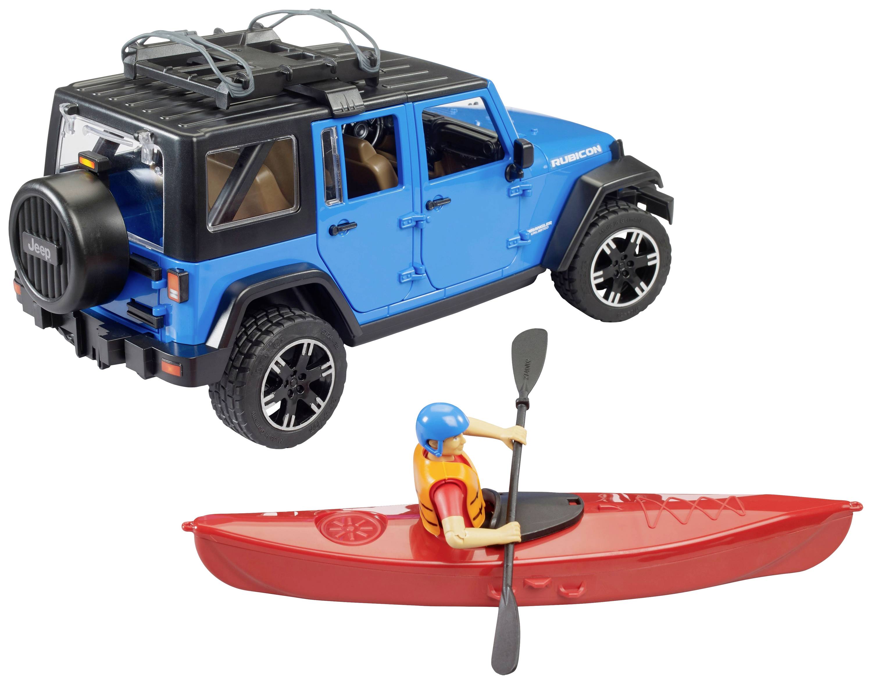 Bruder Jeep Wrangler Rubicon Unlimited Fertigmodell PKW Modell