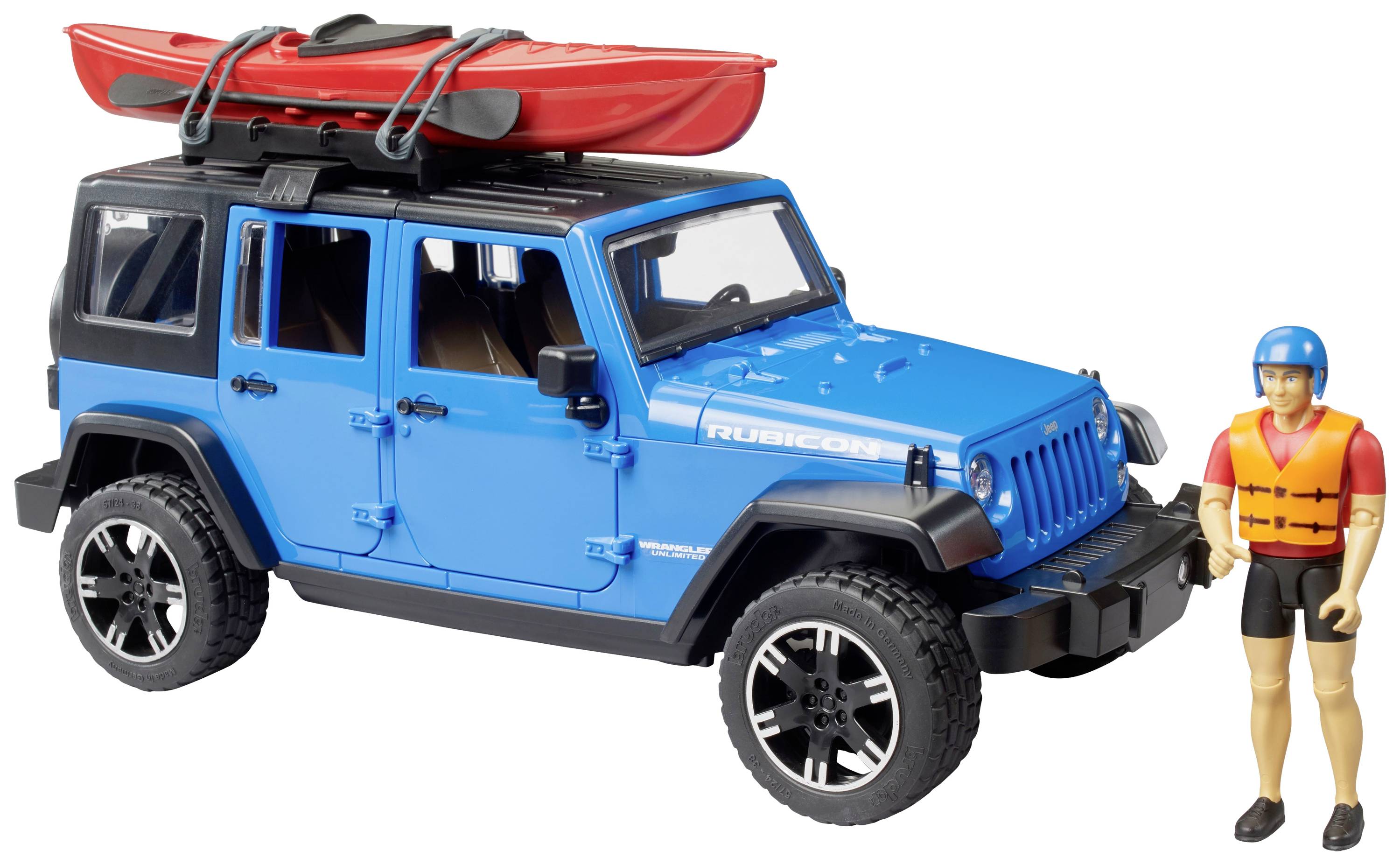 Bruder Jeep Wrangler Rubicon Unlimited Fertigmodell PKW Modell