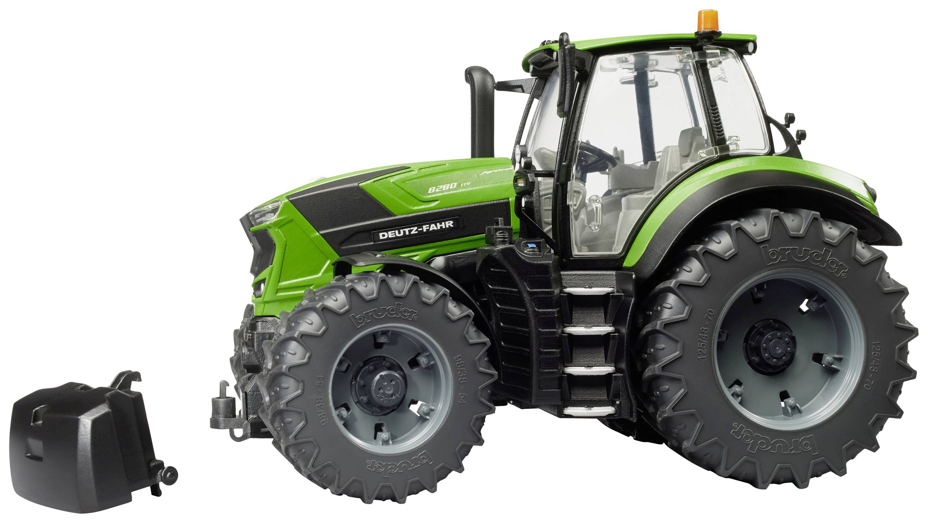 Bruder Deutz Traktor 8280 TTV Fertigmodell Landwirtschafts Modell