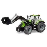 Bruder Deutz Traktor 8280 TTV mit Frontlader Fertigmodell Landwirtschafts Modell Bruder Deutz Traktor 8280 TTV mit Frontlader Fertigmodell Landwirtschafts Modell