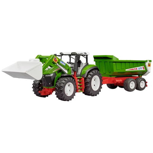 Bruder ROADMAX Traktor mit Frontlader und Kippanhänger Fertigmodell Landwirtschafts Modell Bruder ROADMAX Traktor mit Frontlader und Kippanhänger Fertigmodell Landwirtschafts Modell