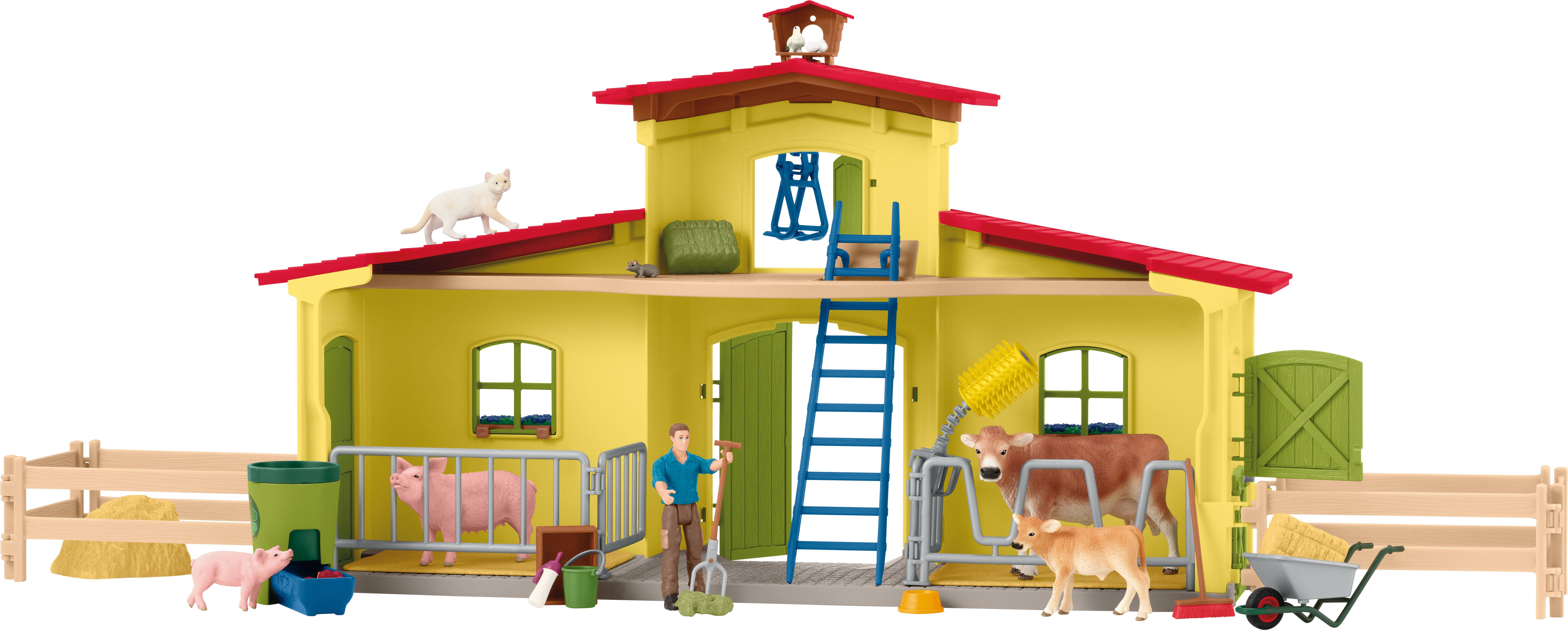 Schleich Farm-World Großer Stall