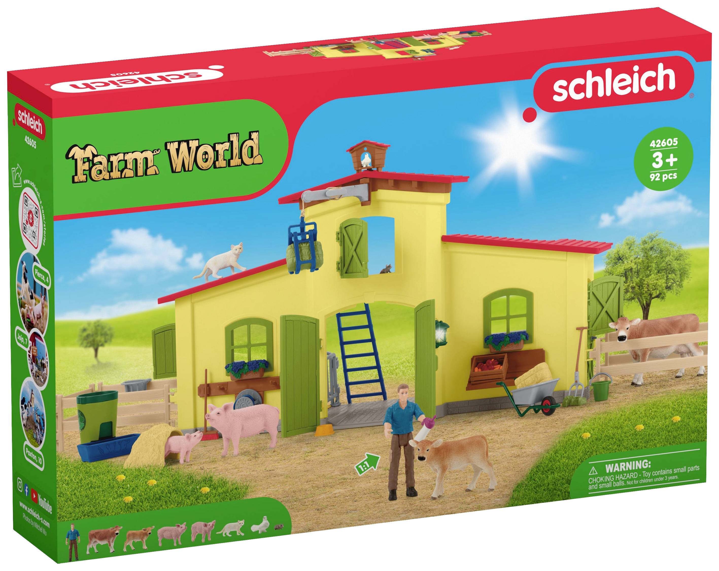 Schleich Farm-World Großer Stall