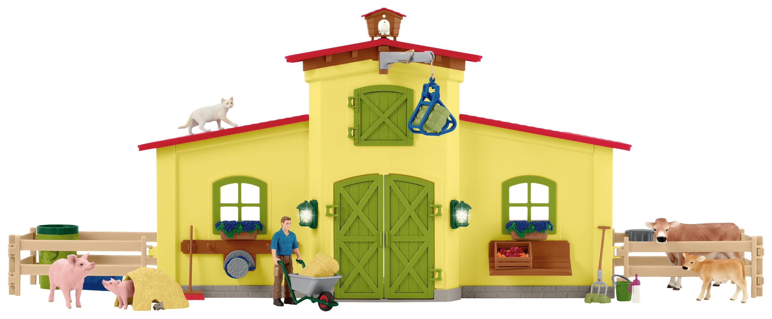 Schleich Farm-World Großer Stall