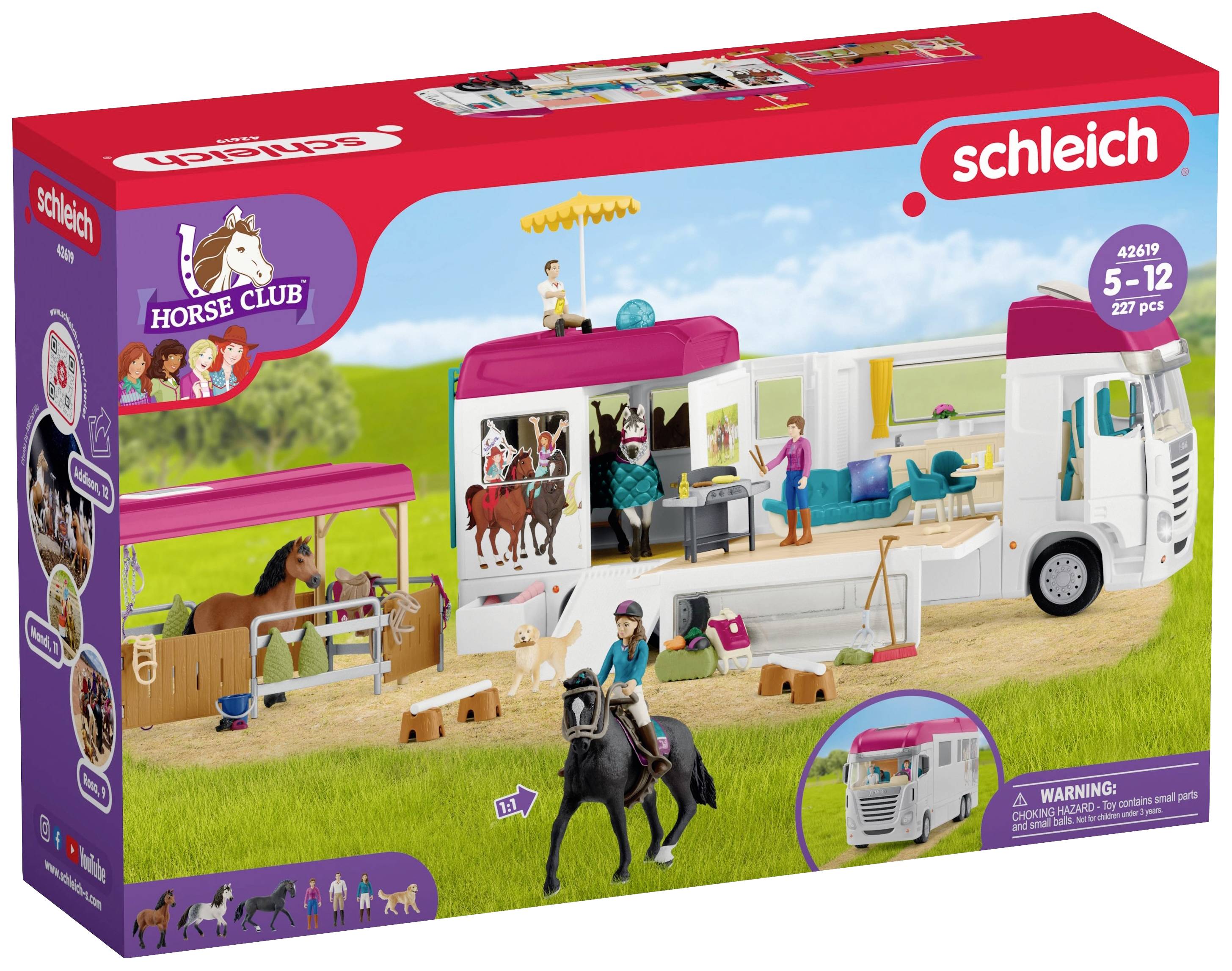 schleich HORSE CLUB 42619, 5 Jahr(e), Mehrfarbig
