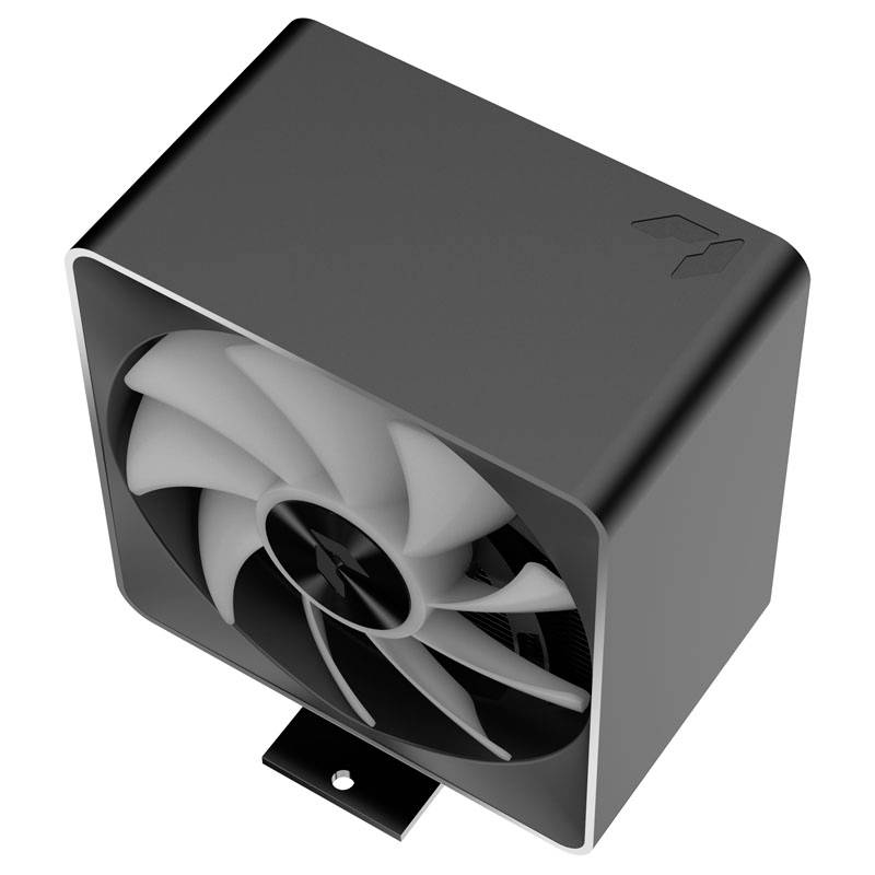 APNX AP1-V CPU-Kühler - 120mm, schwarz CPU-Kühler mit Lüfter Intel® LGA 1200, Intel® LGA 1700, Intel® LGA 1150, Intel® LGA