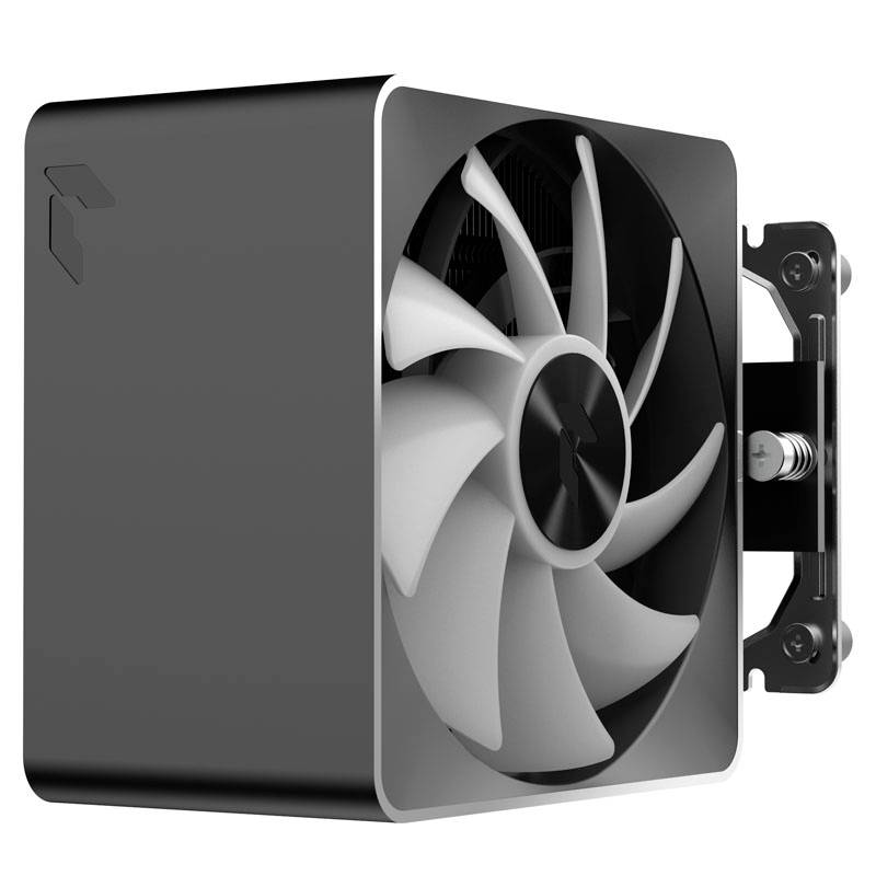 APNX AP1-V CPU-Kühler - 120mm, schwarz CPU-Kühler mit Lüfter Intel® LGA 1200, Intel® LGA 1700, Intel® LGA 1150, Intel® LGA