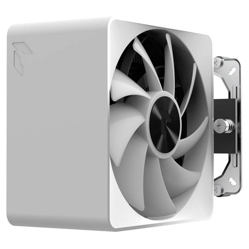 APNX AP1-V CPU-Kühler - 120mm, weiß CPU-Kühler mit Lüfter Intel® LGA 1200, Intel® LGA 1700, Intel® LGA 1150, Intel® LGA 1151