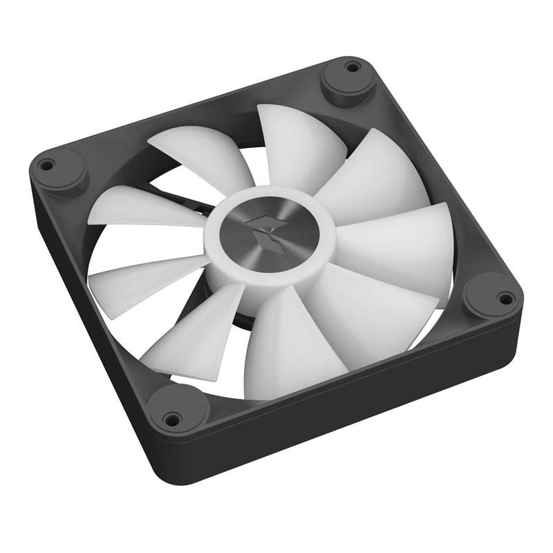 APNX FP1-140 PWM Lüfter, ARGB, - 140mm, schwarz PC-Gehäuse-Lüfter (B x H x T) 140 x 140 x 30mm