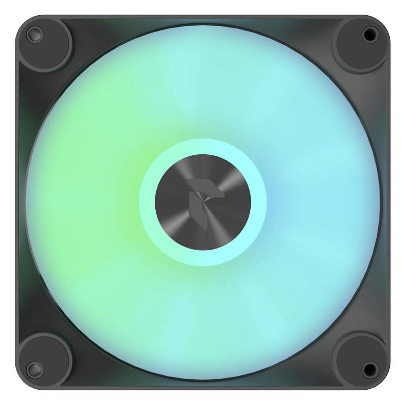 APNX FP1-140 PWM Lüfter, ARGB, - 140mm, schwarz PC-Gehäuse-Lüfter (B x H x T) 140 x 140 x 30mm