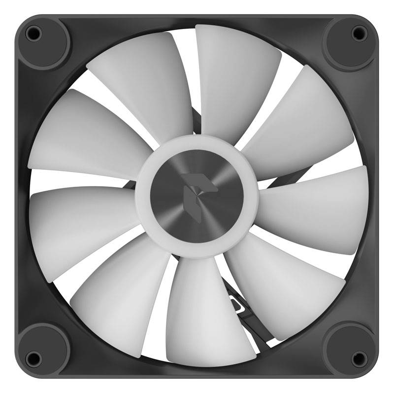 APNX APNX FP1-140 PWM Lüfter, ARGB, - 140mm, schwarz PC-Gehäuse-Lüfter (B x H x T) 140 x 140 x 30 mm