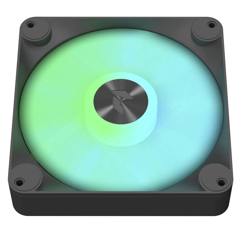 APNX APNX FP1-140 PWM Lüfter, ARGB, - 140mm, schwarz PC-Gehäuse-Lüfter (B x H x T) 140 x 140 x 30 mm