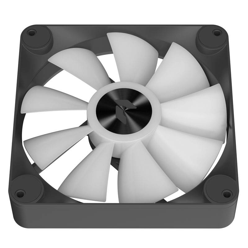 APNX APNX FP1-140 PWM Lüfter, ARGB, - 140mm, schwarz PC-Gehäuse-Lüfter (B x H x T) 140 x 140 x 30 mm