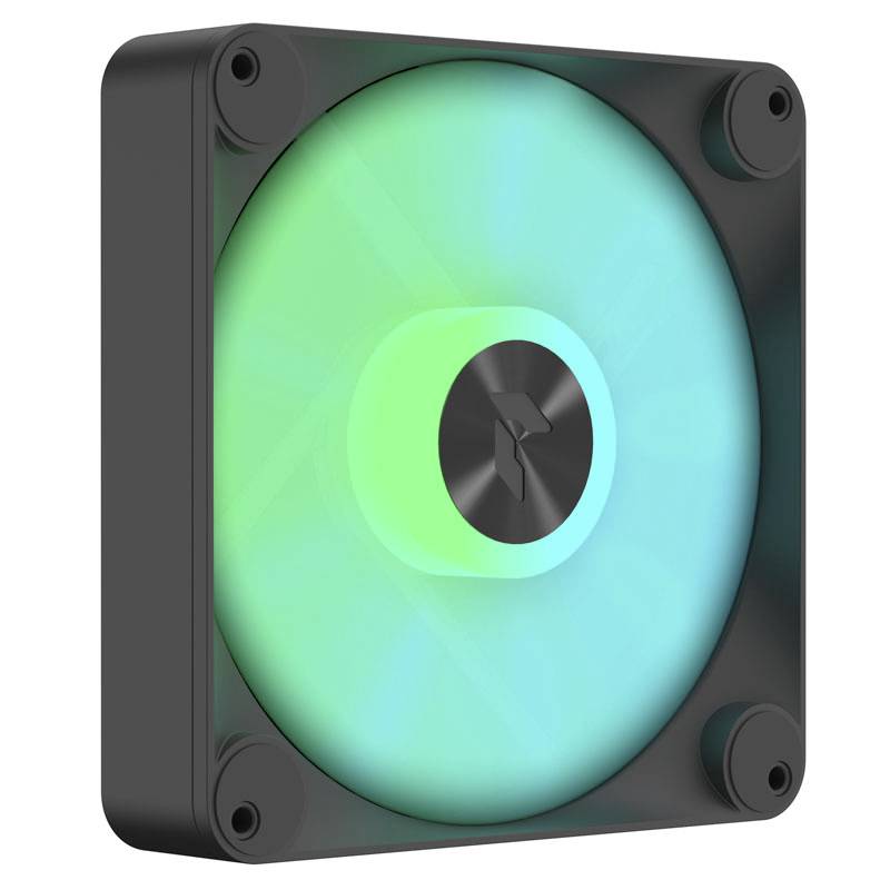 APNX APNX FP1-140 PWM Lüfter, ARGB, - 140mm, schwarz PC-Gehäuse-Lüfter (B x H x T) 140 x 140 x 30 mm