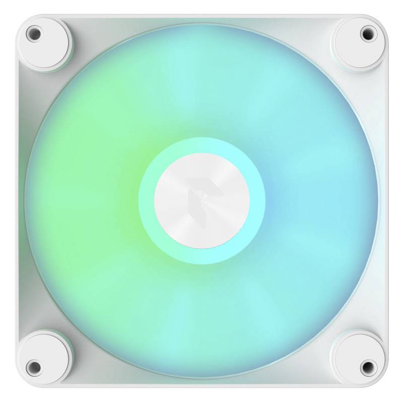 APNX FP1-140 PWM Lüfter, ARGB, - 140mm, weiß PC-Gehäuse-Lüfter (B x H x T) 140 x 140 x 30mm