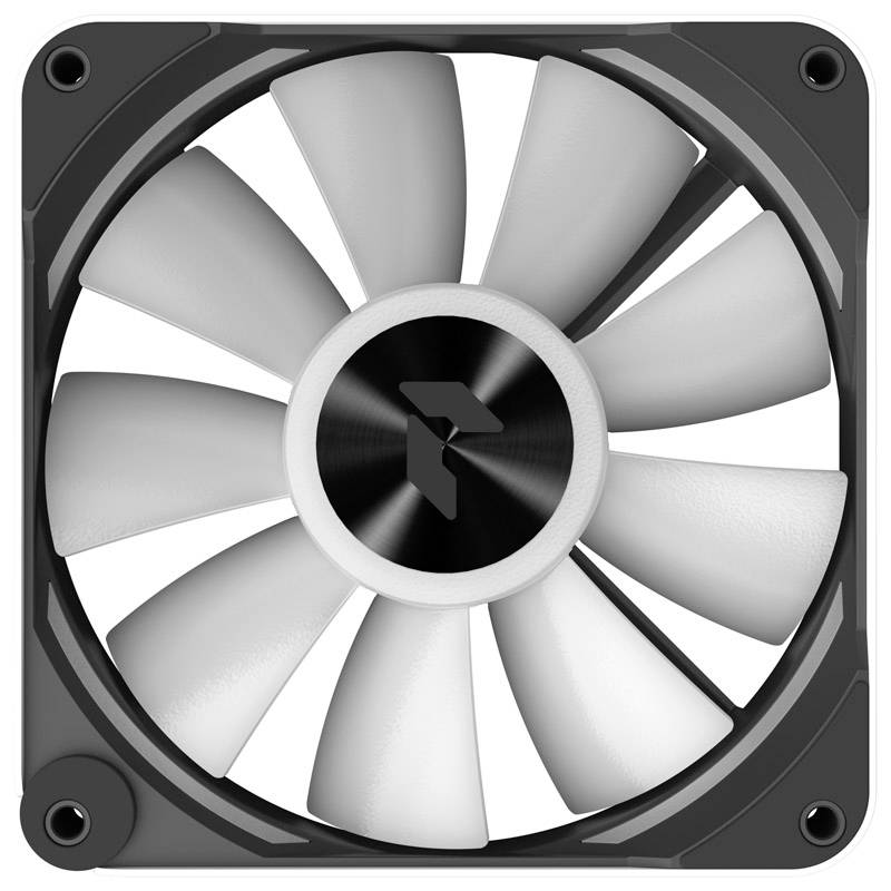 APNX FP2-120 PWM Lüfter, ARGB - 120mm, weiß PC-Gehäuse-Lüfter Weiß (B x H x T) 120 x 120 x 30mm