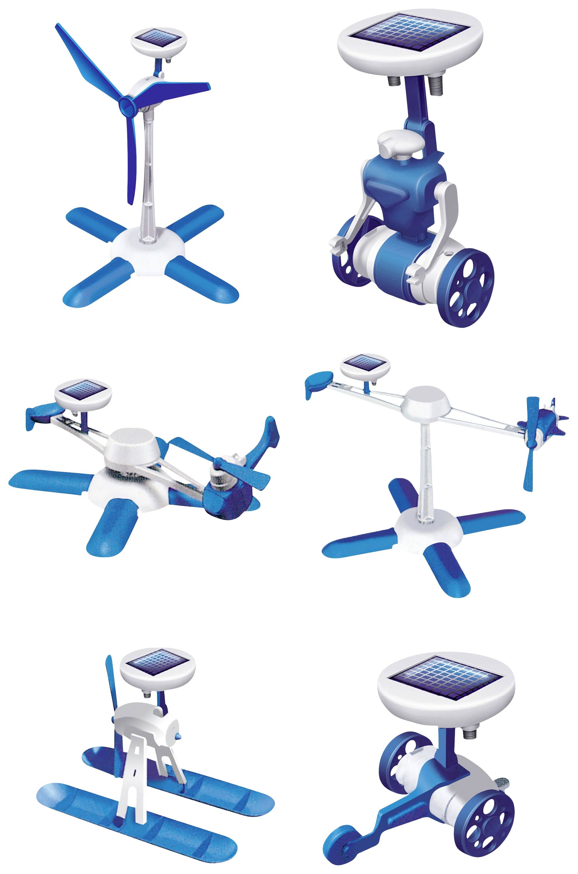 CREATHEK 2111 Solar 6 in 1 Roboter Solarexperimentierkasten