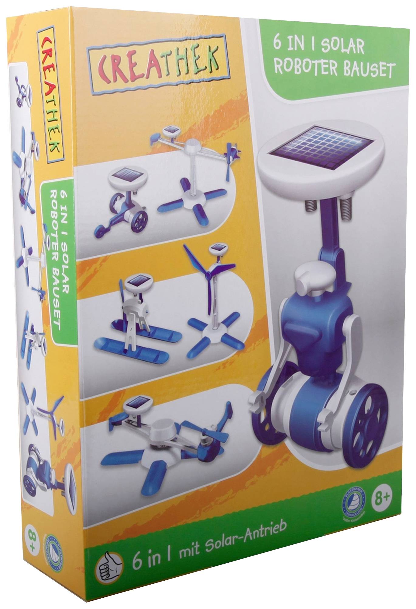CREATHEK 2111 Solar 6 in 1 Roboter Solarexperimentierkasten