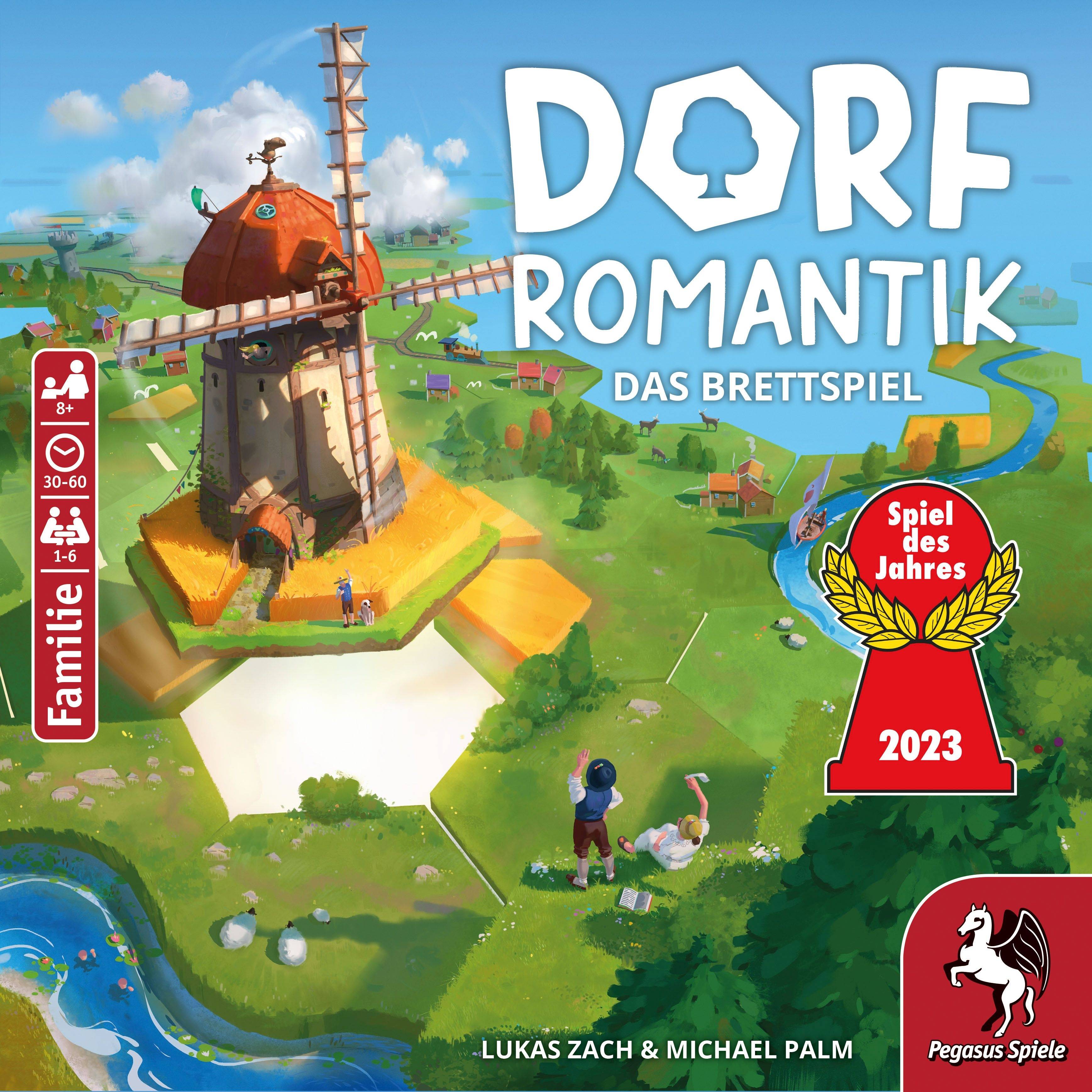 Pegasus Spiele 51240G Dorfromantik - Das Brettspiel