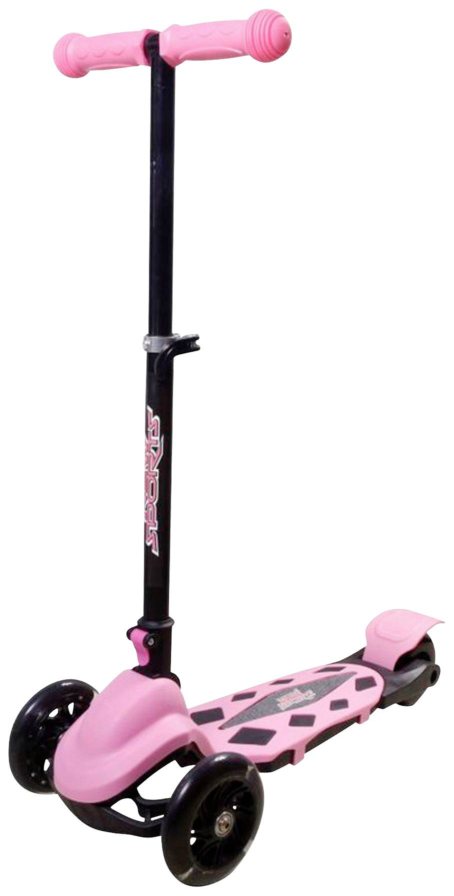 New Sports 3-Wheel Scooter Rosa, 120mm, ABEC7