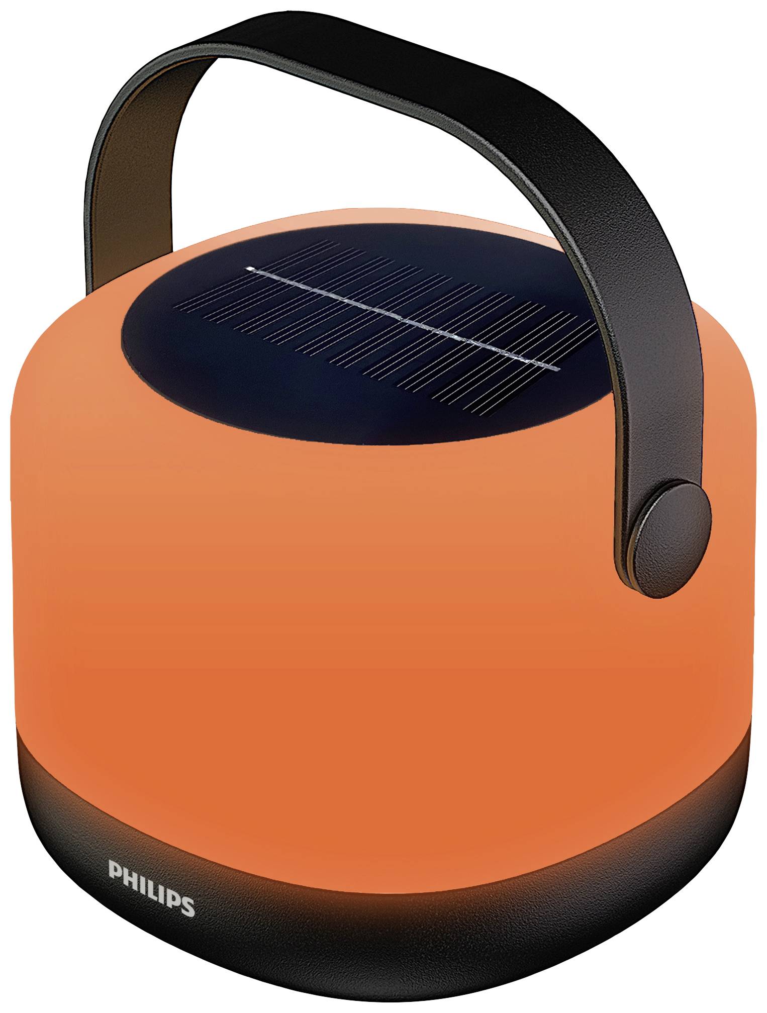 Philips LED 8720169296503 Alula SR PT 1.2W RGB30K BL Solar-Tischlampe 1.2W Warmweiß, RGB Weiß, Schwarz