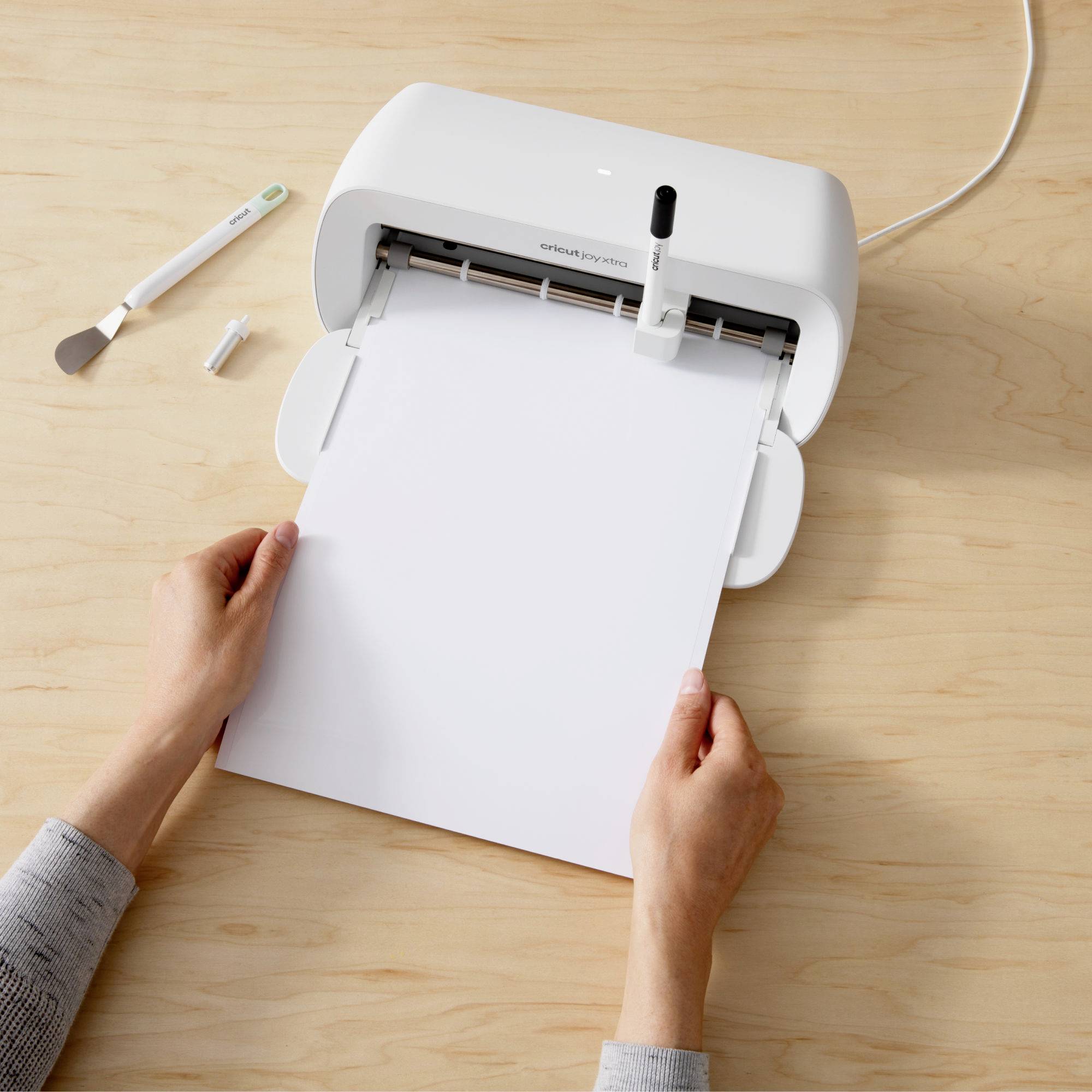 Cricut Smart Vinyl Removable Joy Xtra Folien-Set Schnittbreite 33 cm Weiß