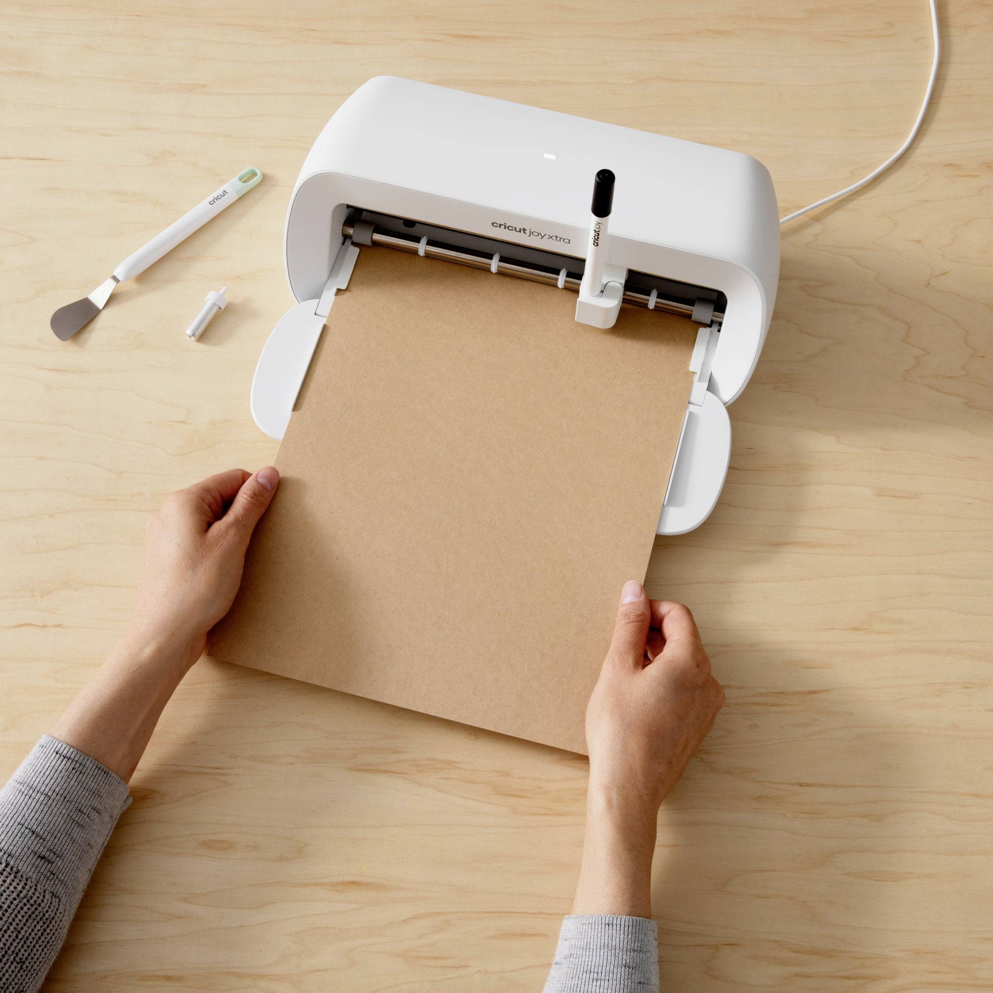 Cricut Smart Kraft Labels Papier Schnittbreite 30.5cm Braun