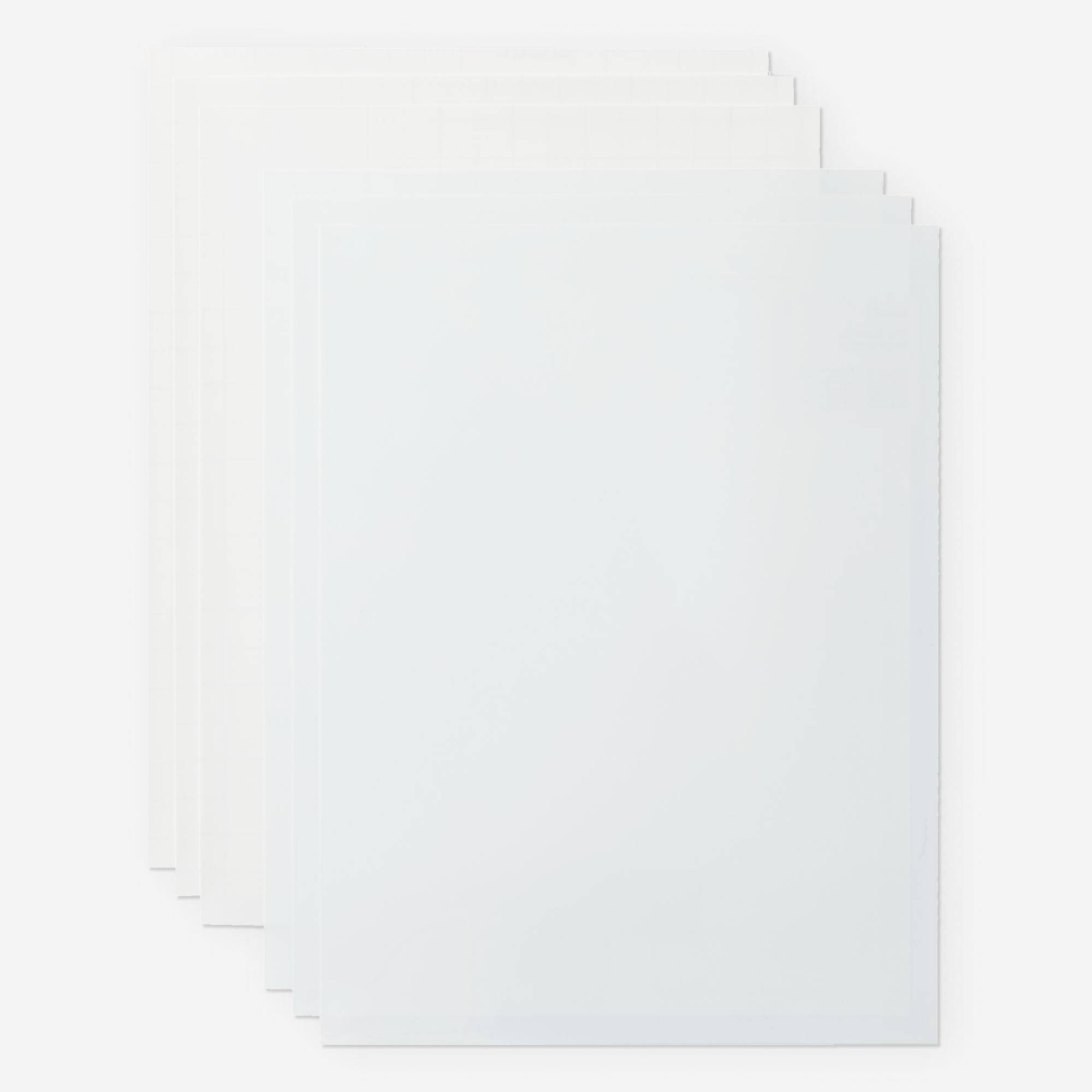 Cricut Sticker Set Waterproof A4 Folien-Set Schnittbreite 29.7cm Weiß