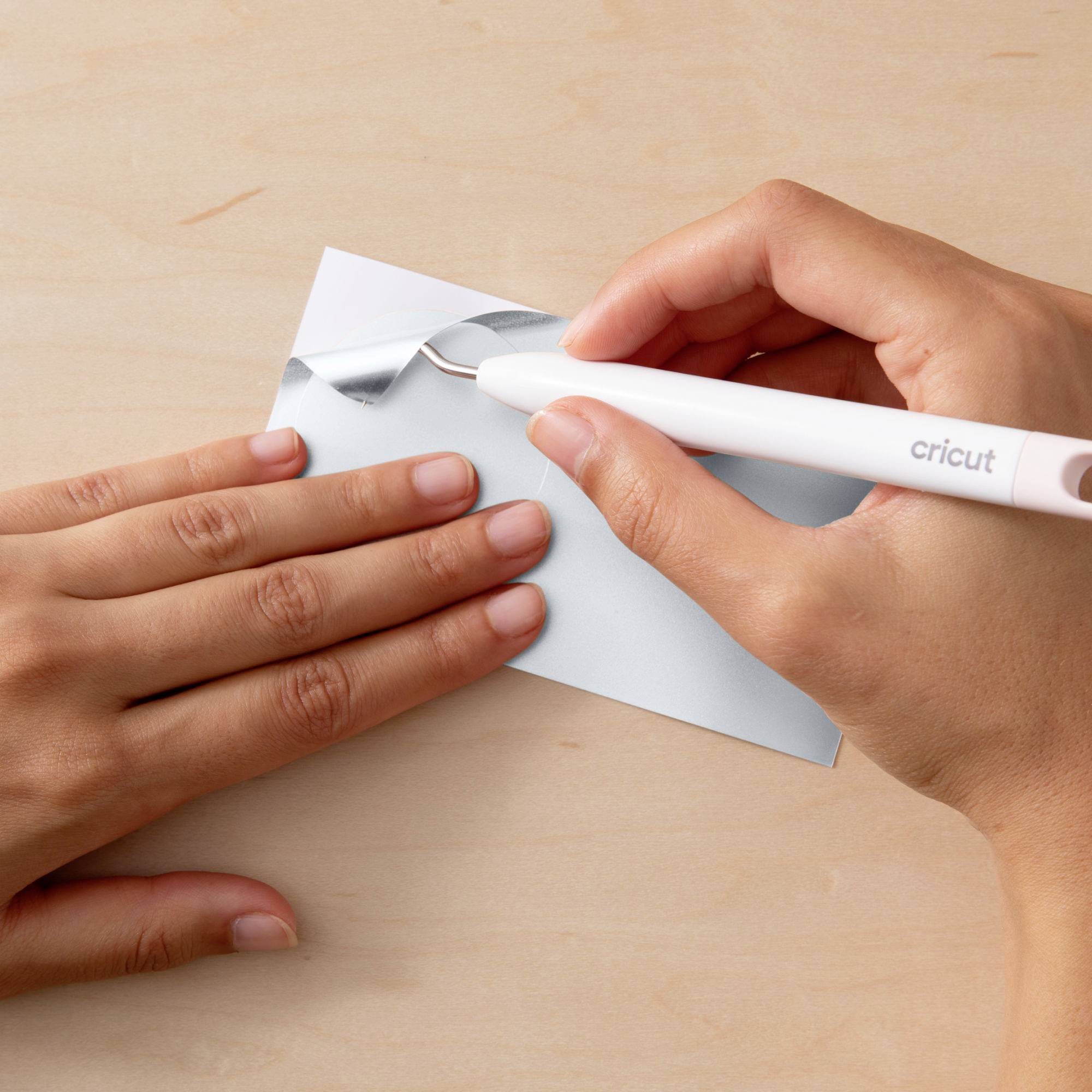 Cricut Smart Vinyl Permanent Joy Xtra Folie Schnittbreite 91.4cm Silber