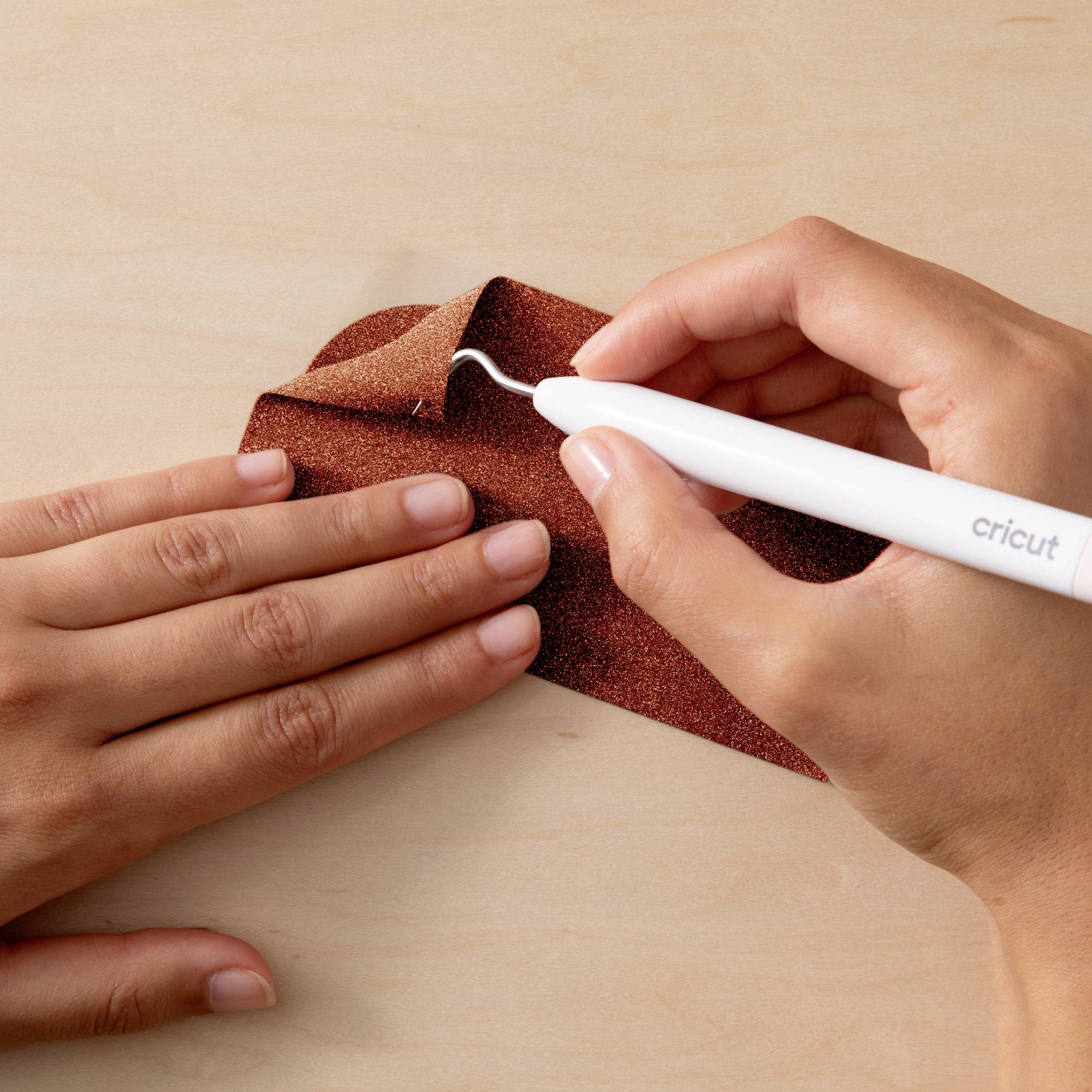 Cricut Smart Iron-On Joy Xtra Folien-Set Schnittbreite 30.5cm Koralle, Minze, Rot-Gold