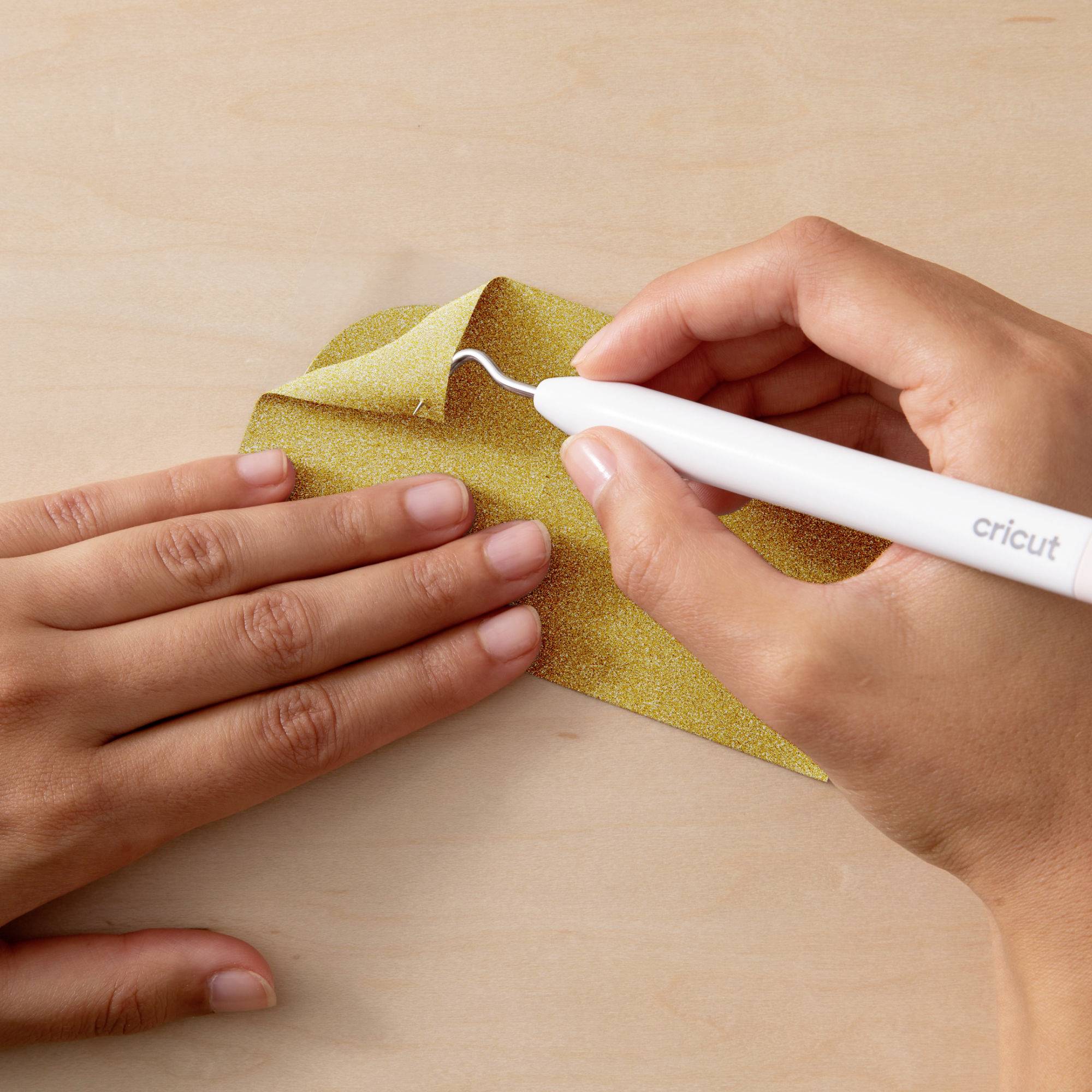 Cricut Smart Iron-On Joy Xtra Folie Schnittbreite 48.3 cm Glitter, Gold