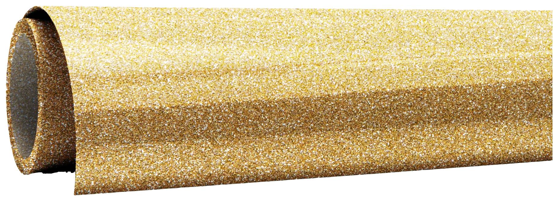 Cricut Smart Iron-On Joy Xtra Folie Schnittbreite 48.3cm Glitter, Gold