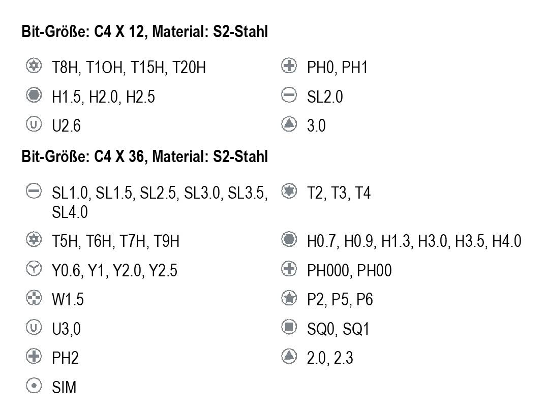 TOOLCRAFT TO-9610278 E-Schraubendreher 3.7V 350 mAh Lithium inkl. Ladekabel, inkl. Aufbewahrungsbox