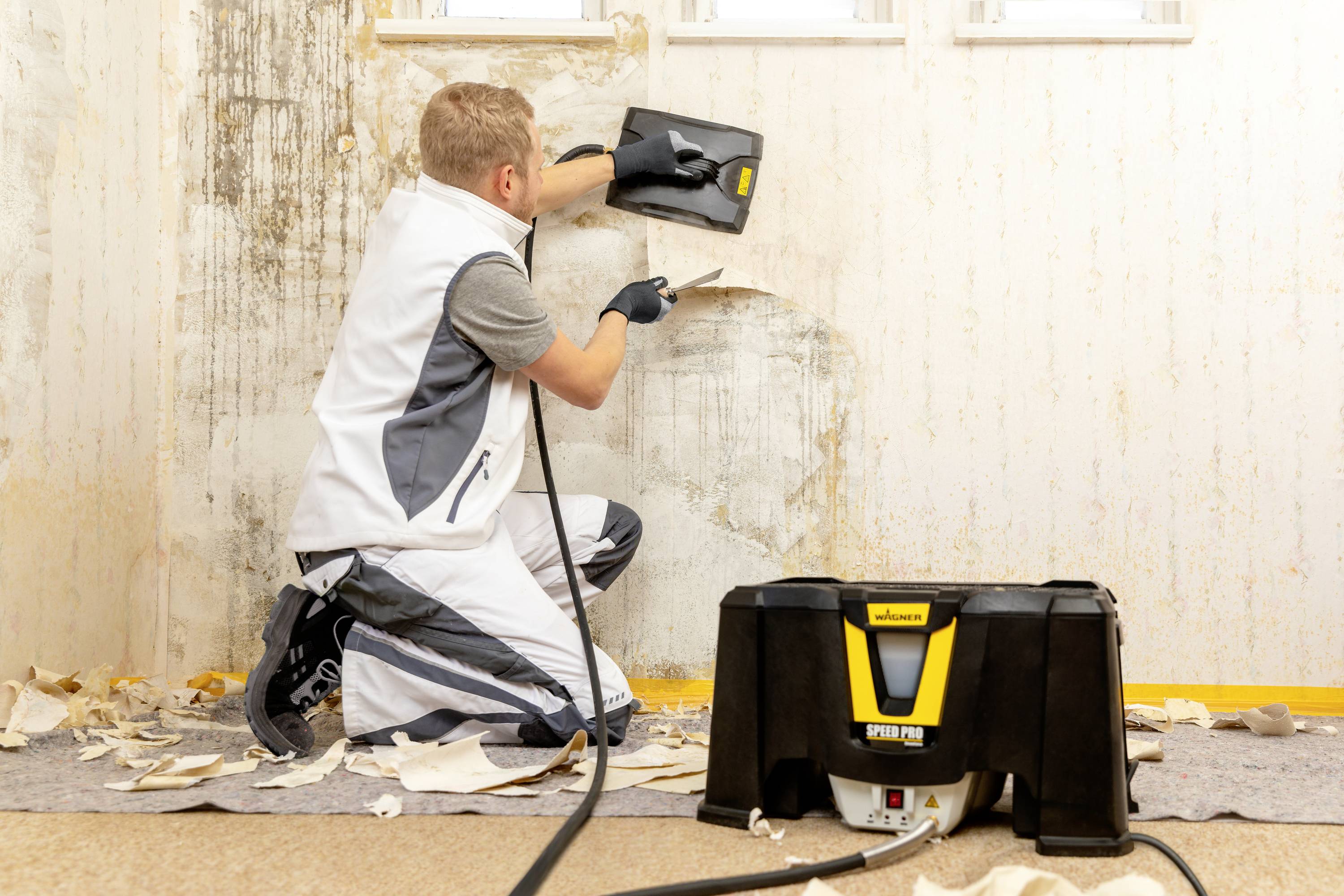 Wagner SteamForce Speed Pro Dampf-Tapetenablöser 2750W