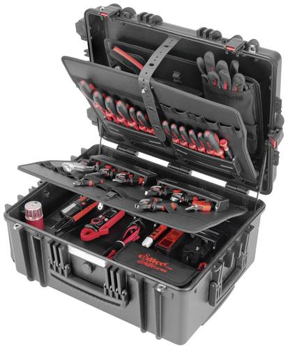 Cimco GIGANT XL 176846 Elektriker Trolley-Koffer bestückt 36teilig