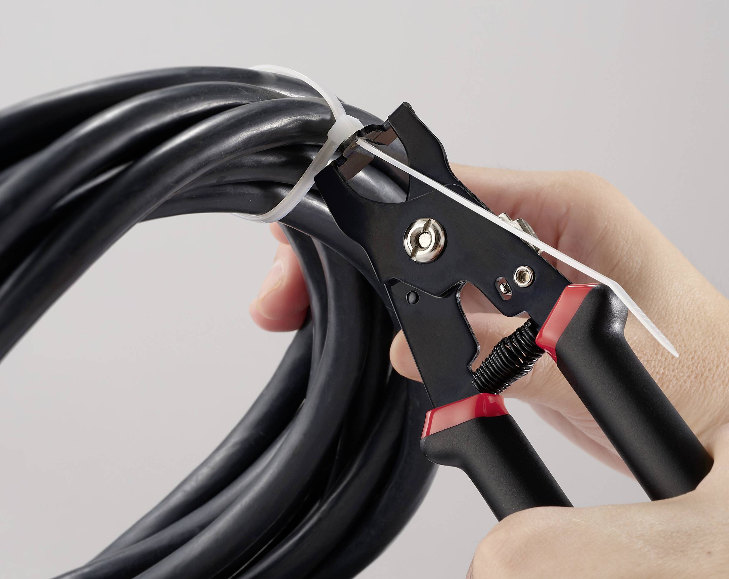 TOOLCRAFT HT04582 Kabelbinderzange zum Trennen von Polyamid-Kabelbindern