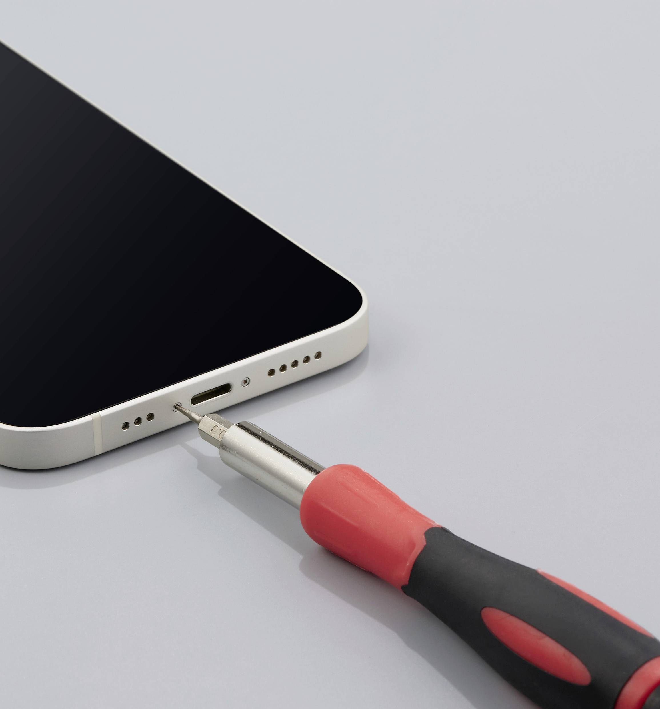 TOOLCRAFT TO-9610683 Reparaturset Heimwerker, Handy mit Werkzeughalter 79teilig