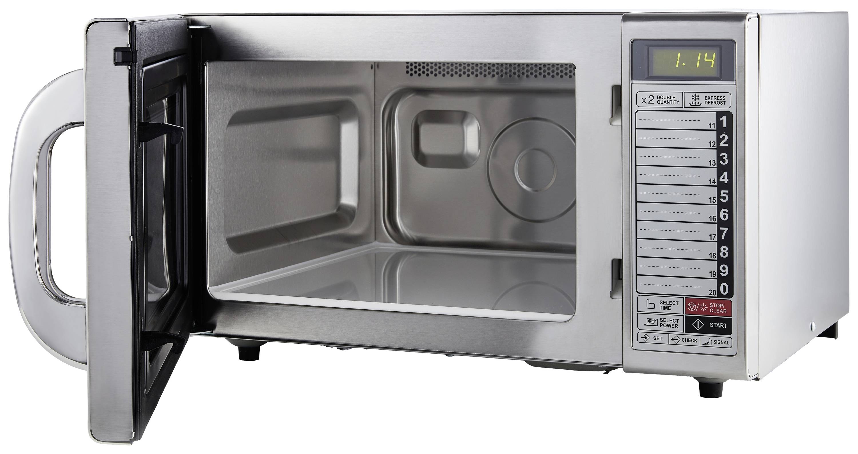 Sharp YB-S1282AE Mikrowelle Silber 1000W