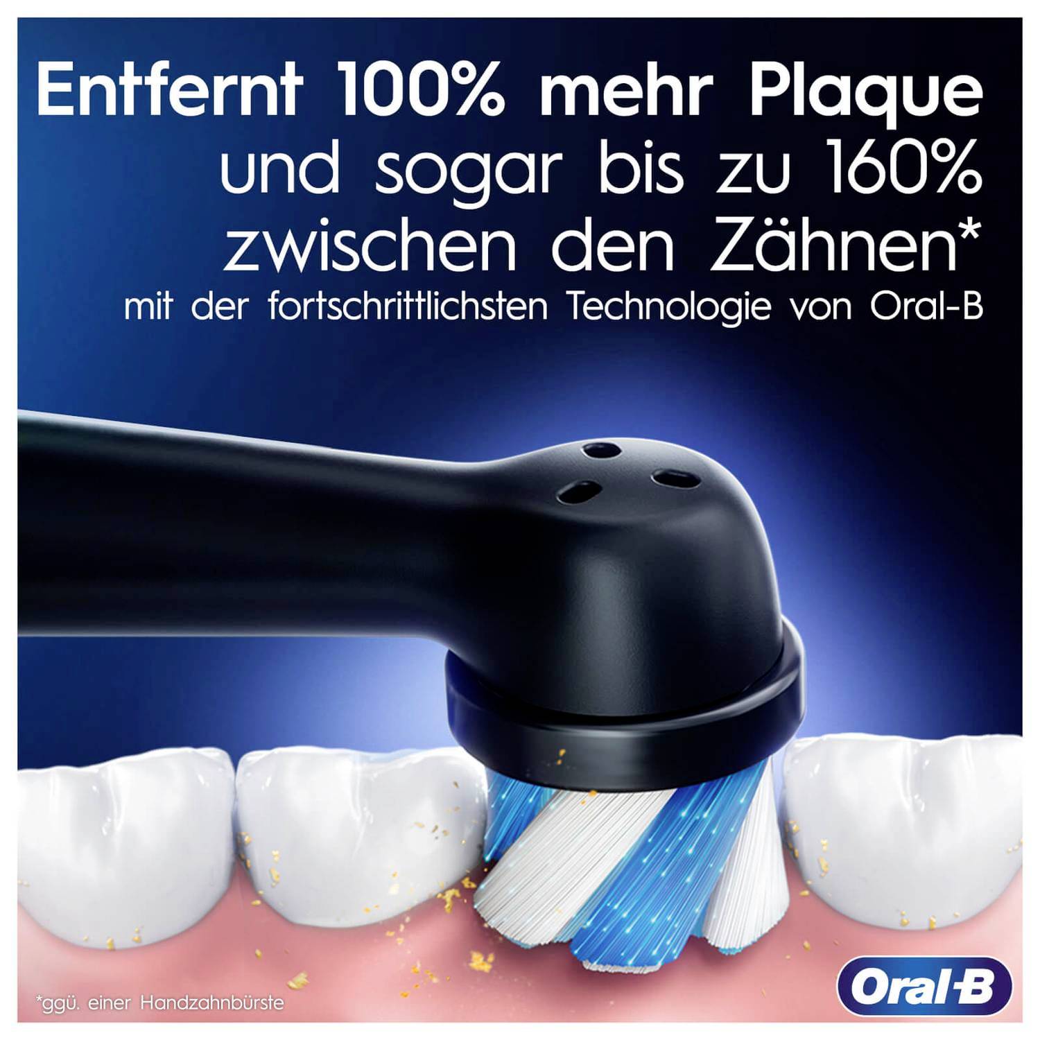 Oral-B iO Series 4 141502 Elektrische Zahnbürste Rotierend/Oszilierend Schwarz